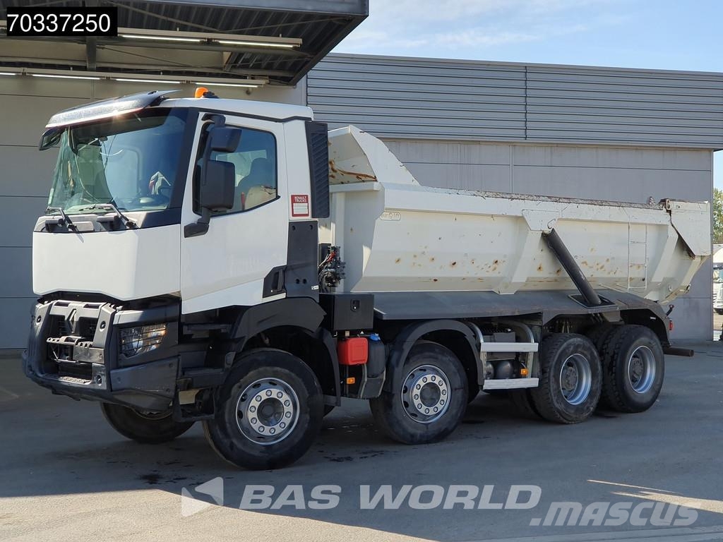Renault K 520 8X4 18m3 tipper Full Steel Big-Axle Retarder Sora- ja kippiautot