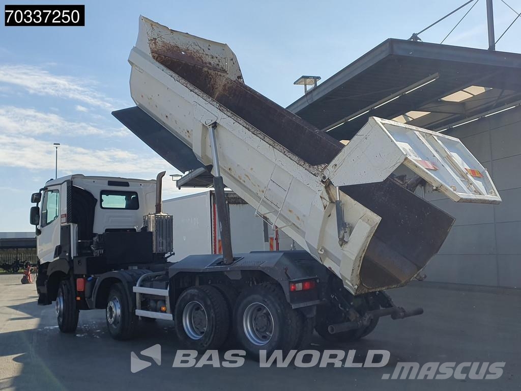 Renault K 520 8X4 18m3 tipper Full Steel Big-Axle Retarder Sora- ja kippiautot