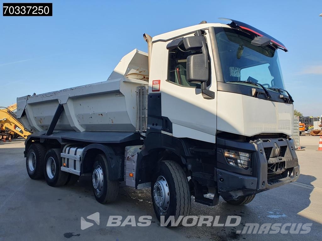 Renault K 520 8X4 18m3 tipper Full Steel Big-Axle Retarder Sora- ja kippiautot