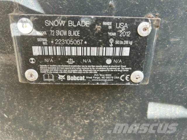 Bobcat Sneeuwbalde كاسحات جليد