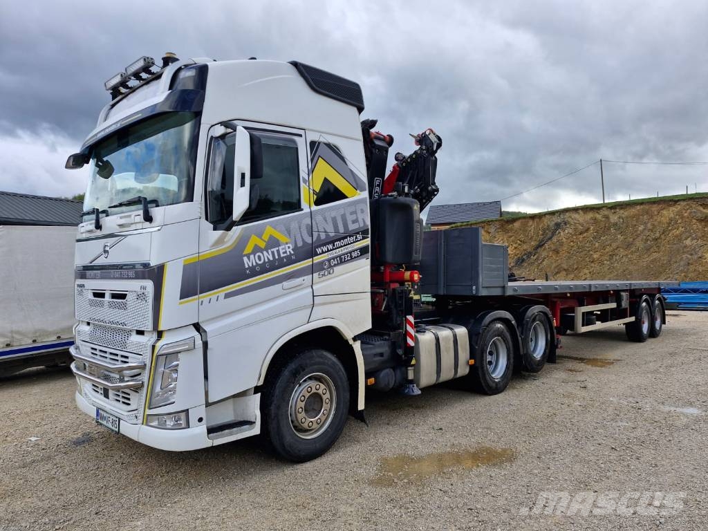 Volvo FH 500 / 62 R6-48-F Ruwterrein kranen