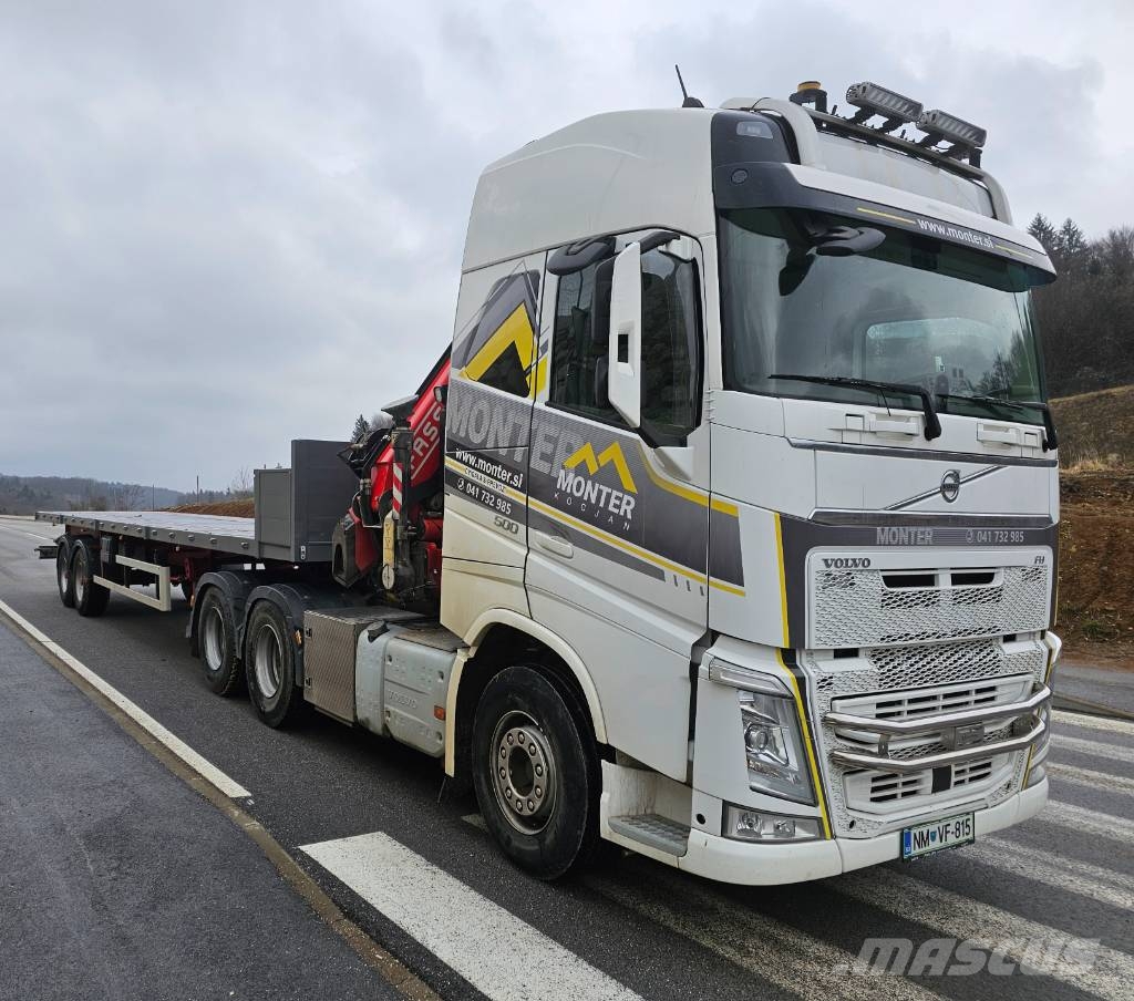 Volvo FH 500 / 62 R6-48-F Ruwterrein kranen