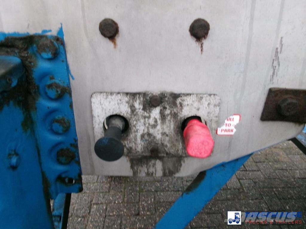 WHALE Vacuum tank inox 30 m3 / 1 comp + pump Poluprikolice cisterne