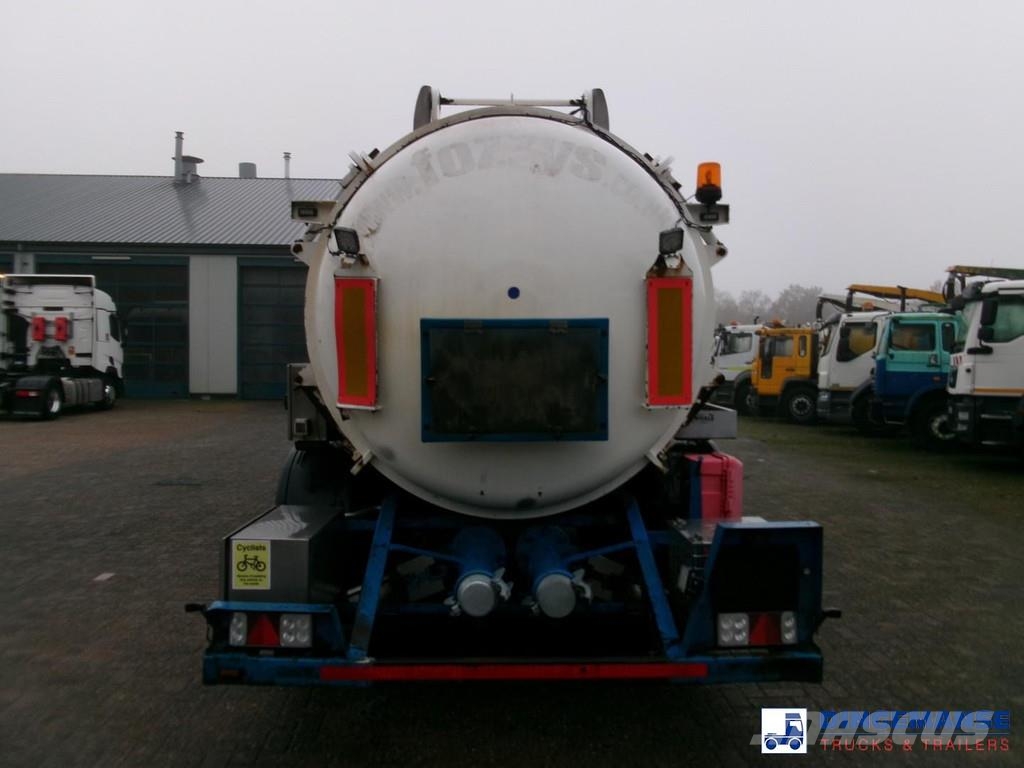 WHALE Vacuum tank inox 30 m3 / 1 comp + pump Poluprikolice cisterne