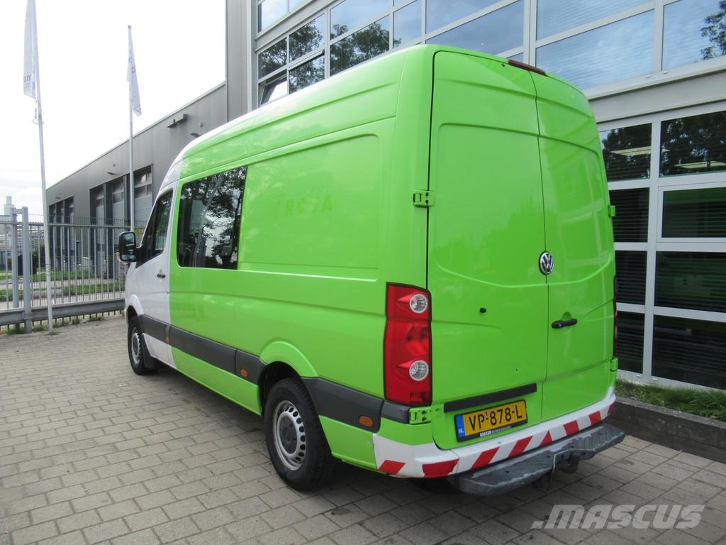 Volkswagen Crafter 32 2.0 TDI L2H2 DOKA Dubbelcabine Werkplaa هيكل صندوقي