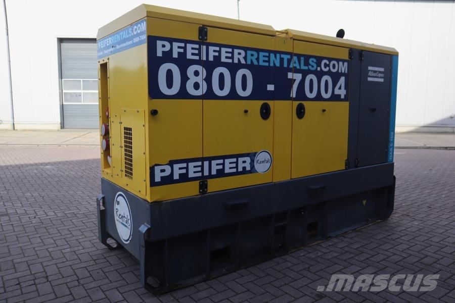Atlas Copco QAS5 150 Valid Inspection, Diesel, 150 kVA Diesel generatoren