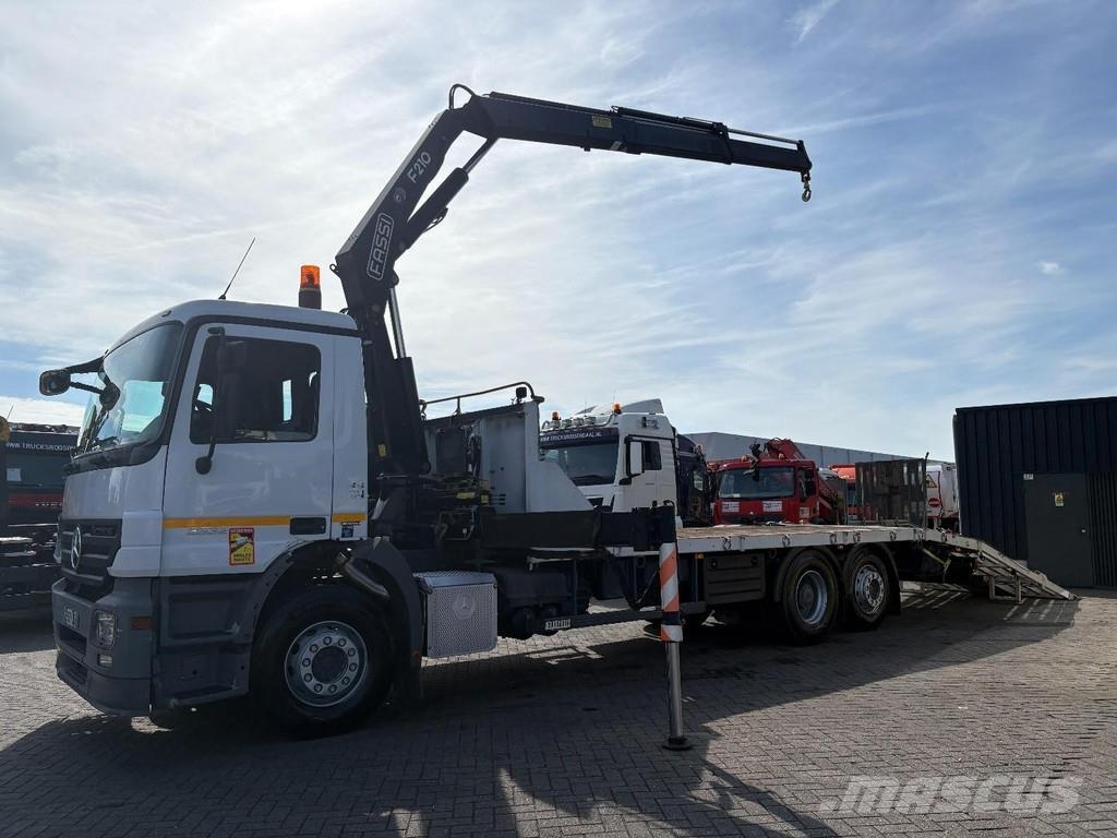 Mercedes-Benz Actros 2632 + FASSI F210--2X EXT. + REMOTE + HYDRA Nákladní vozy na přepravu automobilů