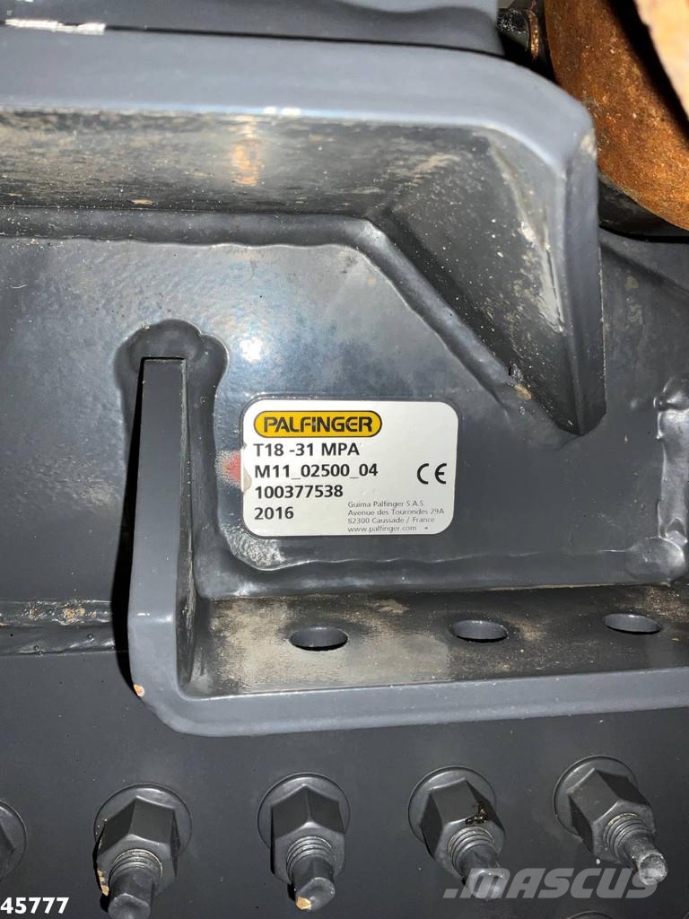 Renault C 460 Euro 6 8x4 Palfinger 19 Tonmeter laadkraan Abrollkipper