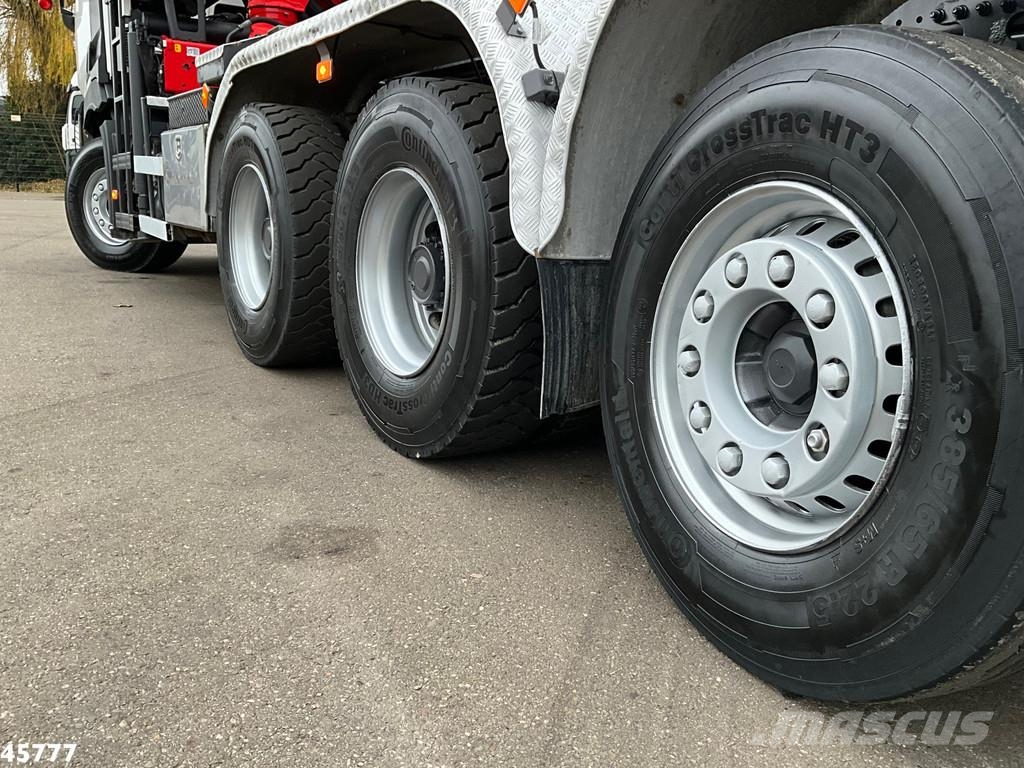 Renault C 460 Euro 6 8x4 Palfinger 19 Tonmeter laadkraan Abrollkipper