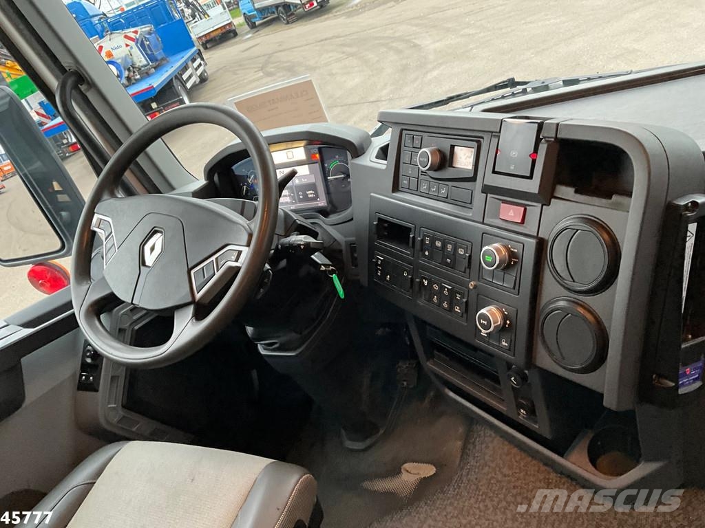 Renault C 460 Euro 6 8x4 Palfinger 19 Tonmeter laadkraan Abrollkipper