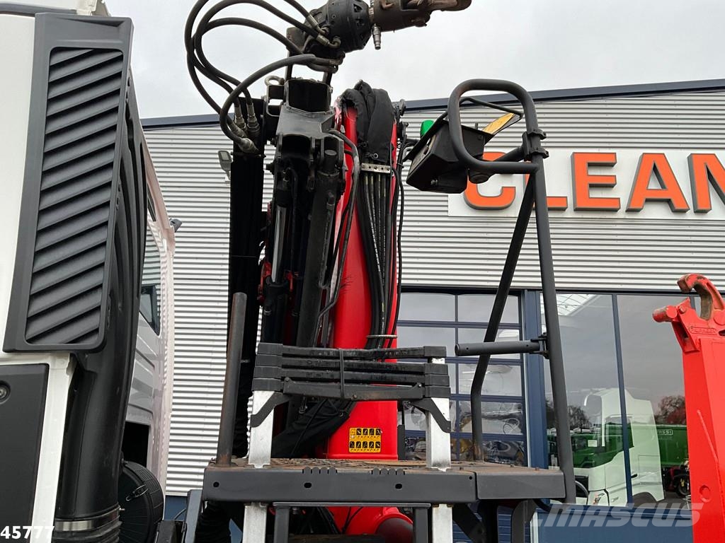 Renault C 460 Euro 6 8x4 Palfinger 19 Tonmeter laadkraan Abrollkipper