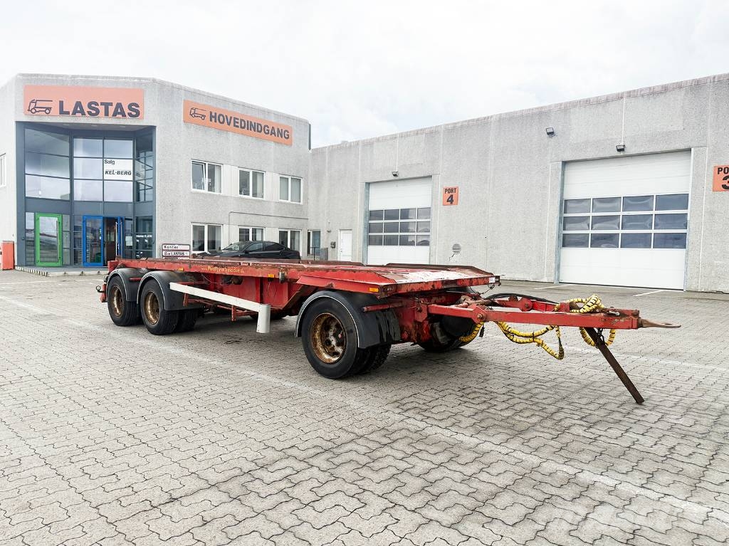 MJS 3 axle Transfer trailer / 3 achse Abrollanhänger Overige aanhangers