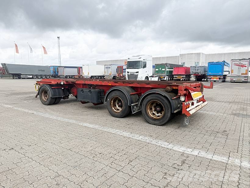 MJS 3 axle Transfer trailer / 3 achse Abrollanhänger Overige aanhangers