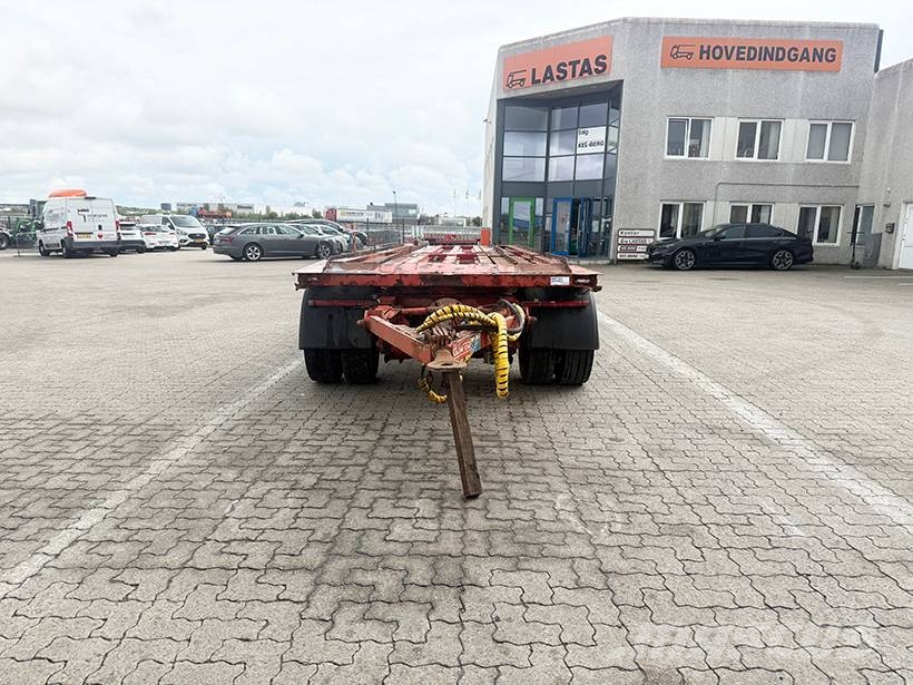 MJS 3 axle Transfer trailer / 3 achse Abrollanhänger Overige aanhangers