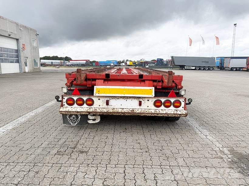 MJS 3 axle Transfer trailer / 3 achse Abrollanhänger Overige aanhangers