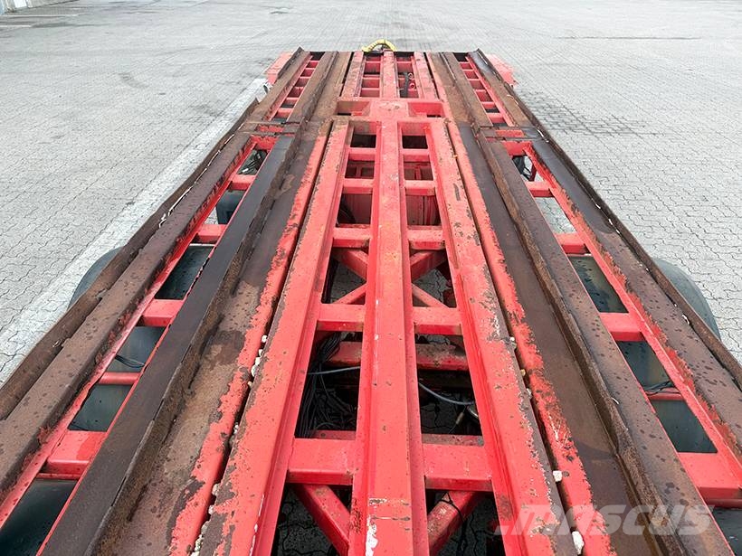 MJS 3 axle Transfer trailer / 3 achse Abrollanhänger Overige aanhangers
