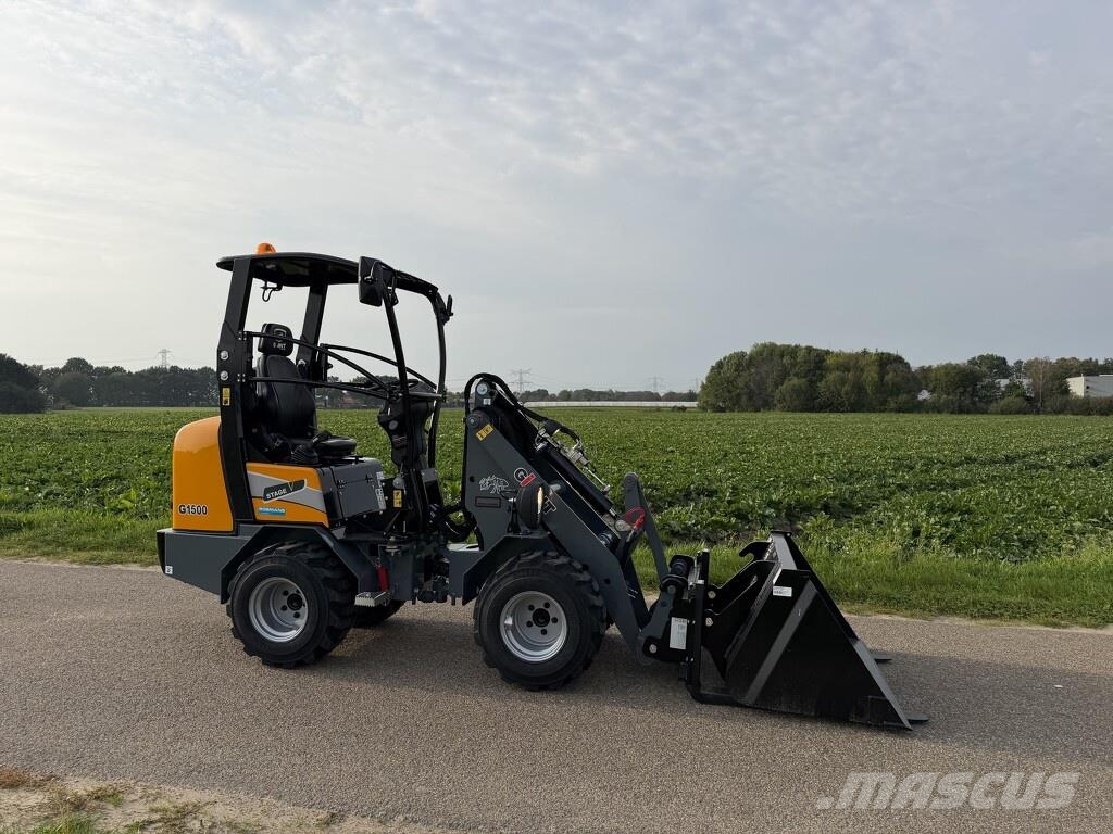GiANT G1500 minishovel / kniklader NIEUW (vast dak, hoge Gumikerekes homlokrakodók