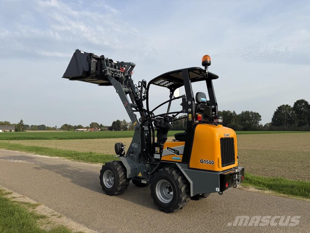 GiANT G1500 minishovel / kniklader NIEUW (vast dak, hoge Gumikerekes homlokrakodók