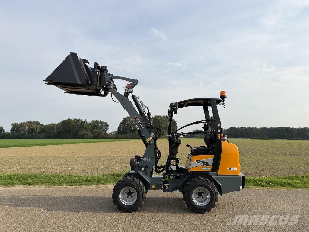 GiANT G1500 minishovel / kniklader NIEUW (vast dak, hoge Gumikerekes homlokrakodók