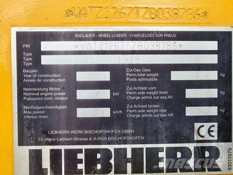 Liebherr L 528 40km/h Utovarivači na točkove
