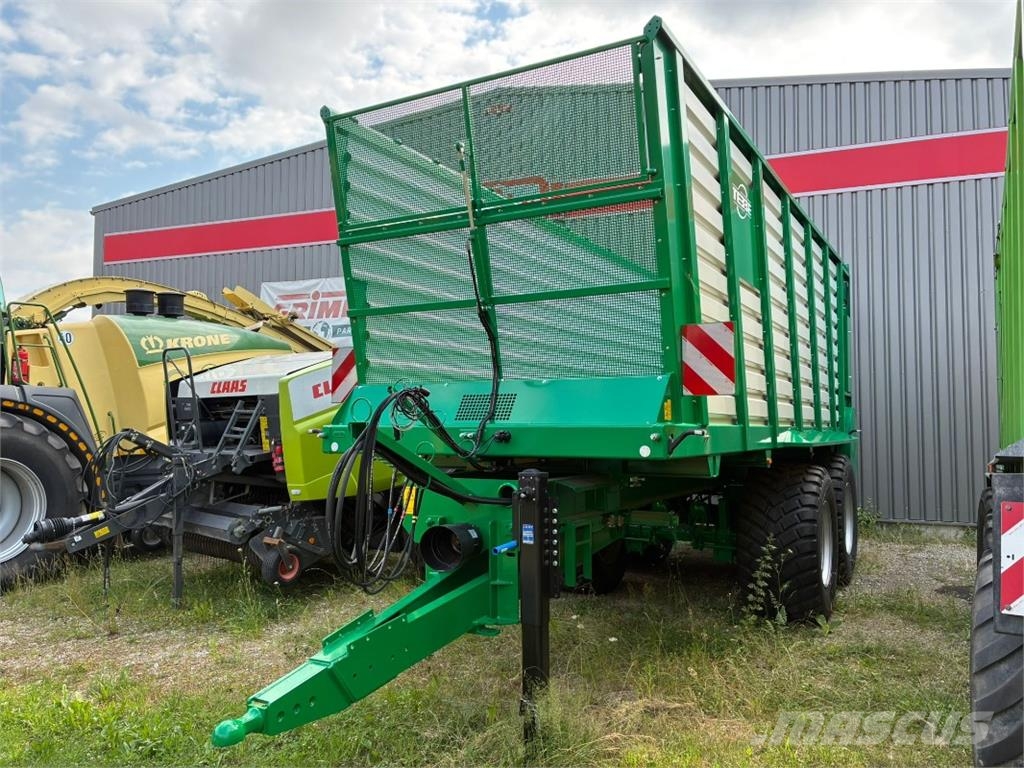 Tebbe ST 450 Tandem Silotrailer Maquinaria de elevación y colocación