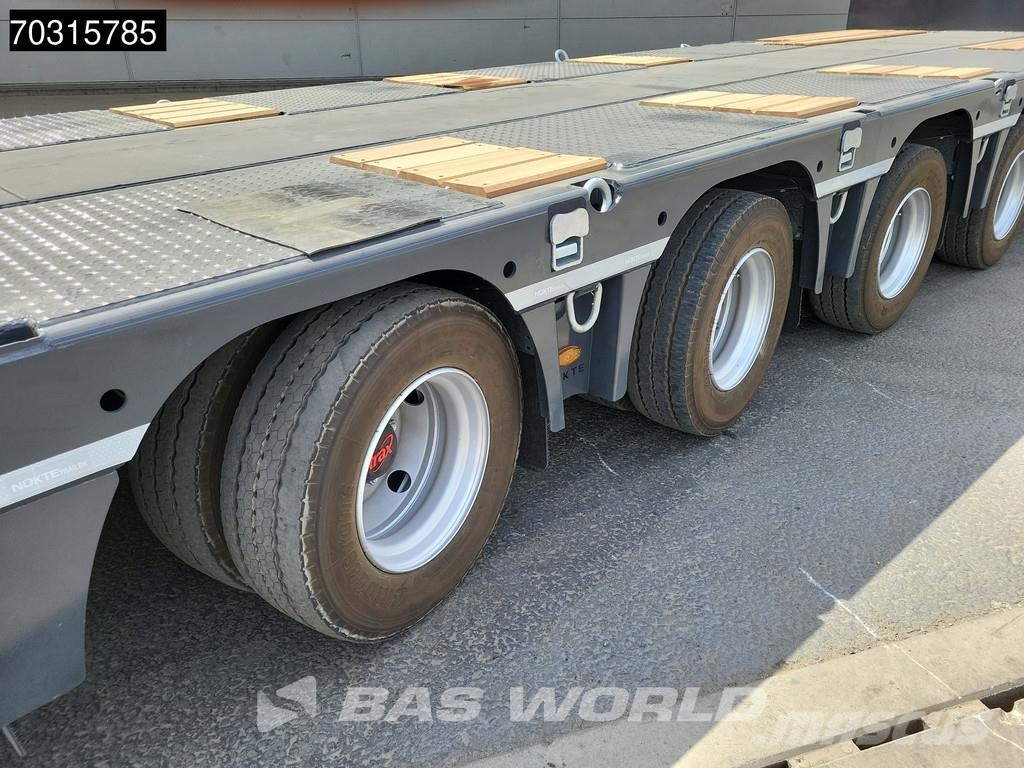  NUKTE NKTL4 NEW Lift + 2xSteering Axle Ramps Puoliperävaunulavetit