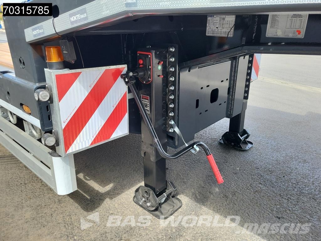  NUKTE NKTL4 NEW Lift + 2xSteering Axle Ramps Puoliperävaunulavetit