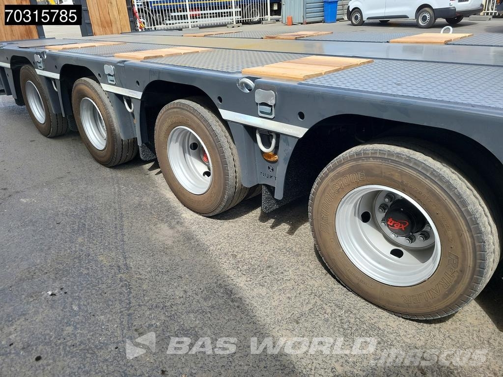 NUKTE NKTL4 NEW Lift + 2xSteering Axle Ramps Puoliperävaunulavetit