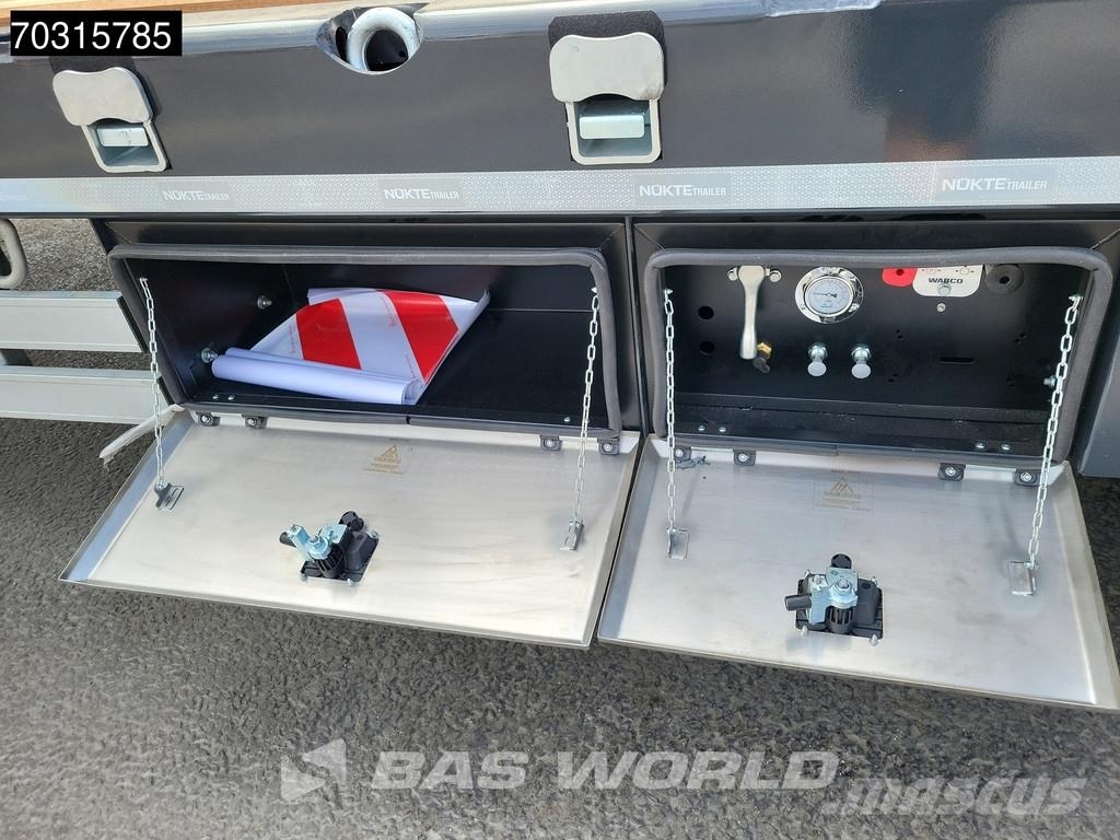  NUKTE NKTL4 NEW Lift + 2xSteering Axle Ramps Puoliperävaunulavetit