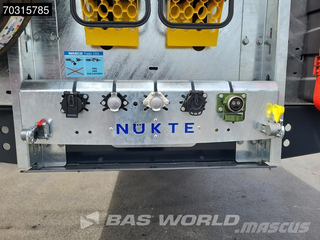  NUKTE NKTL4 NEW Lift + 2xSteering Axle Ramps Puoliperävaunulavetit