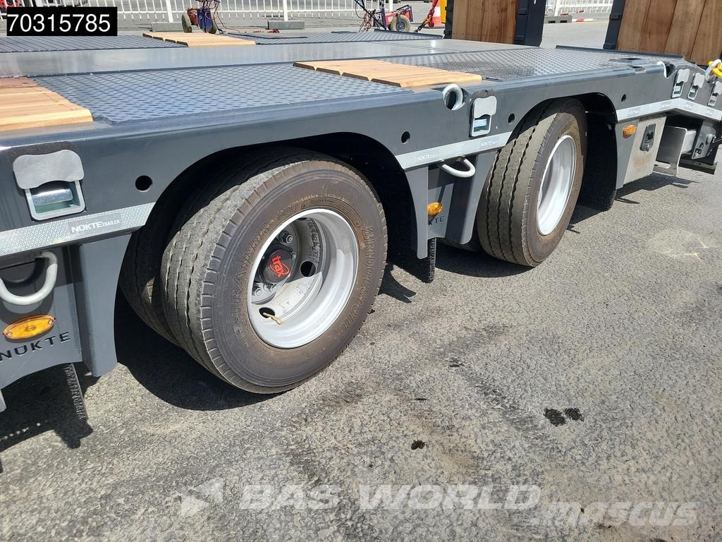  NUKTE NKTL4 NEW Lift + 2xSteering Axle Ramps Puoliperävaunulavetit