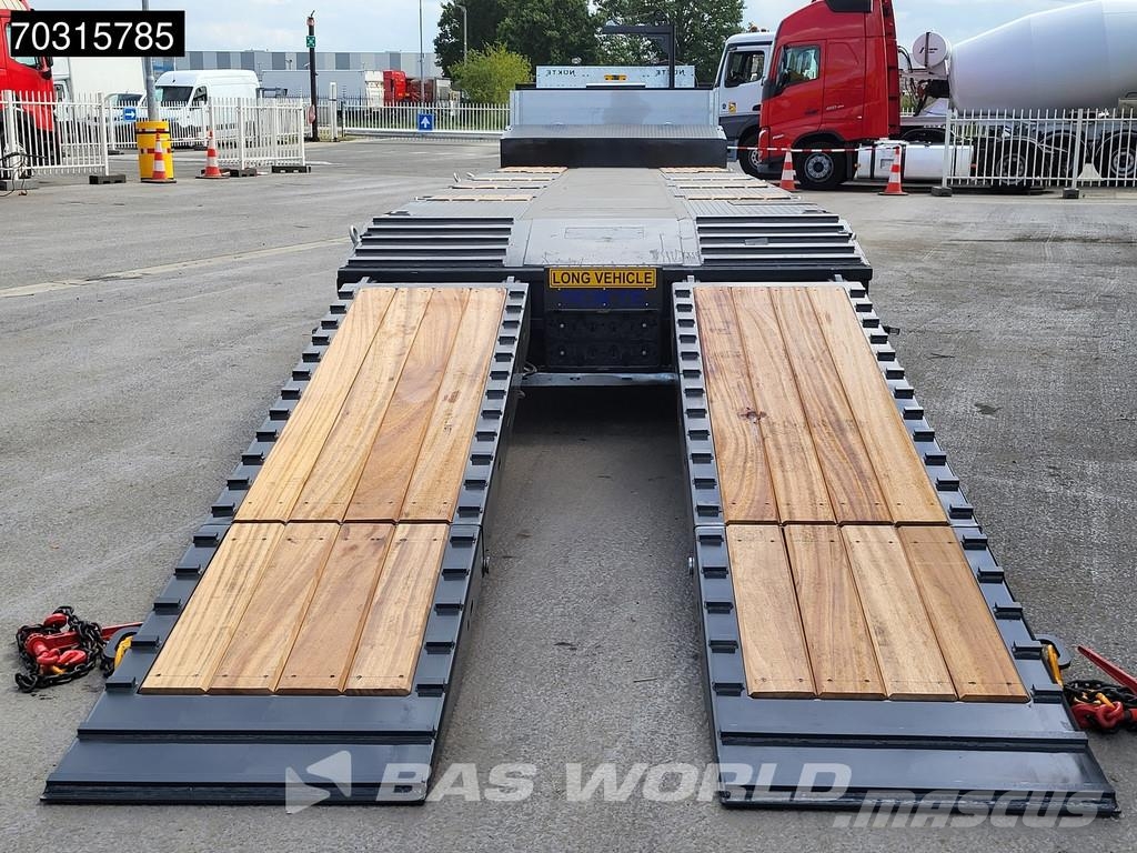  NUKTE NKTL4 NEW Lift + 2xSteering Axle Ramps Puoliperävaunulavetit