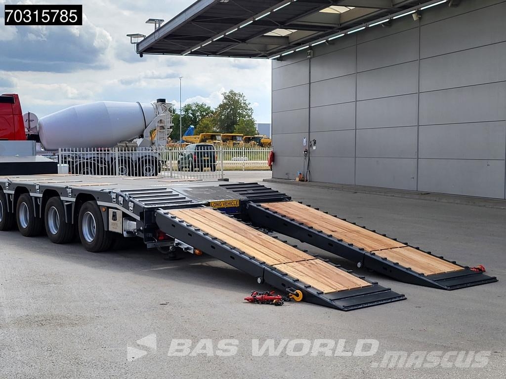  NUKTE NKTL4 NEW Lift + 2xSteering Axle Ramps Puoliperävaunulavetit