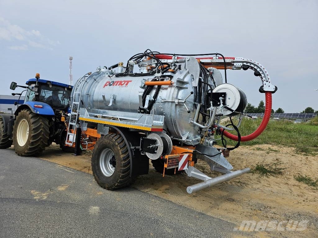Pomot Pomot T544/3 - 8000L with suction arm Poranyag tartályos