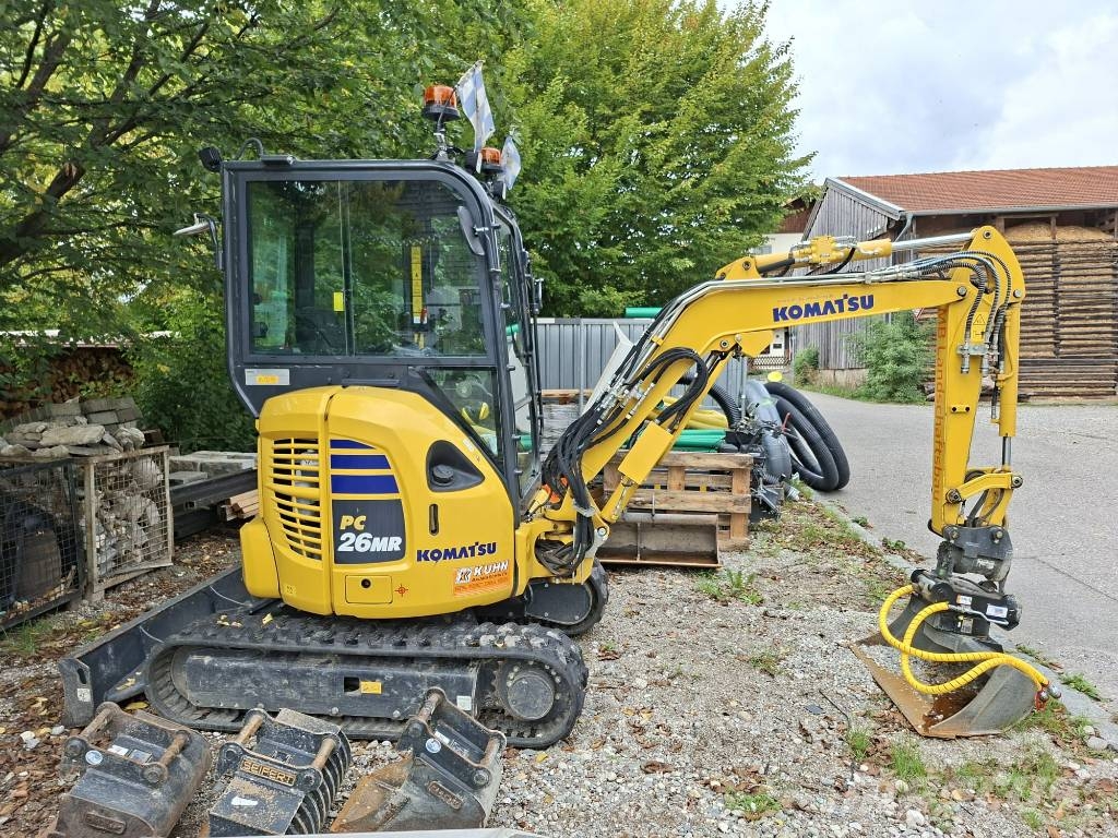 Komatsu PC26MR-5 Mini bagri <7t