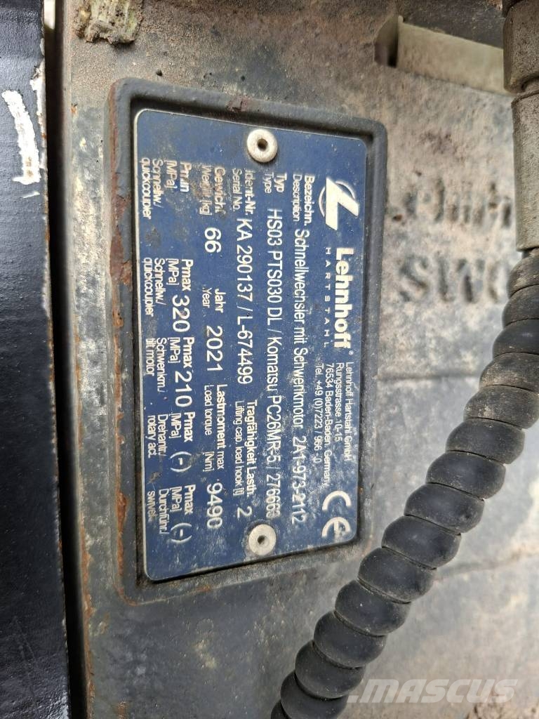 Komatsu PC26MR-5 Mini bagri <7t