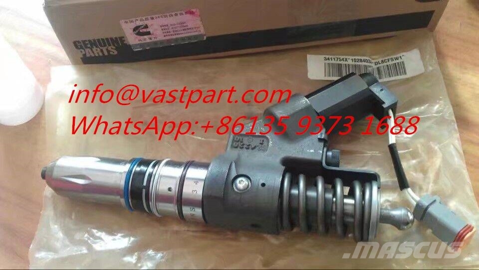 Cummins ISM11 QSM11 Fuel Injector 3083849 3411756 3411754 Moteur