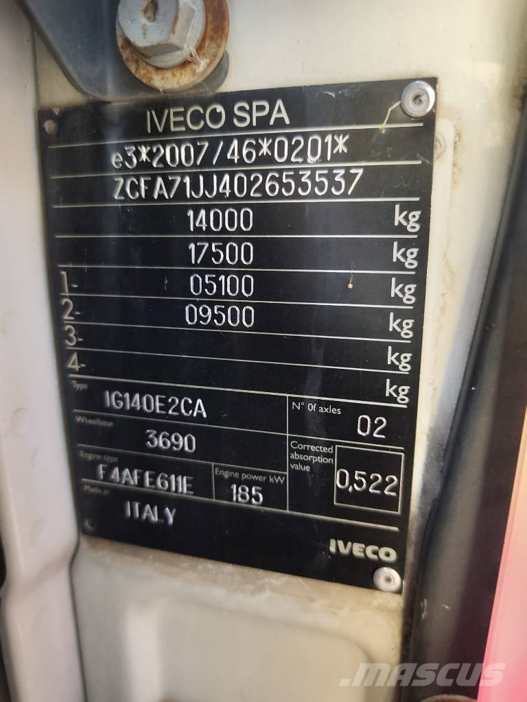 Iveco Eurocargo 140-250 Φορτηγά με Γερανό