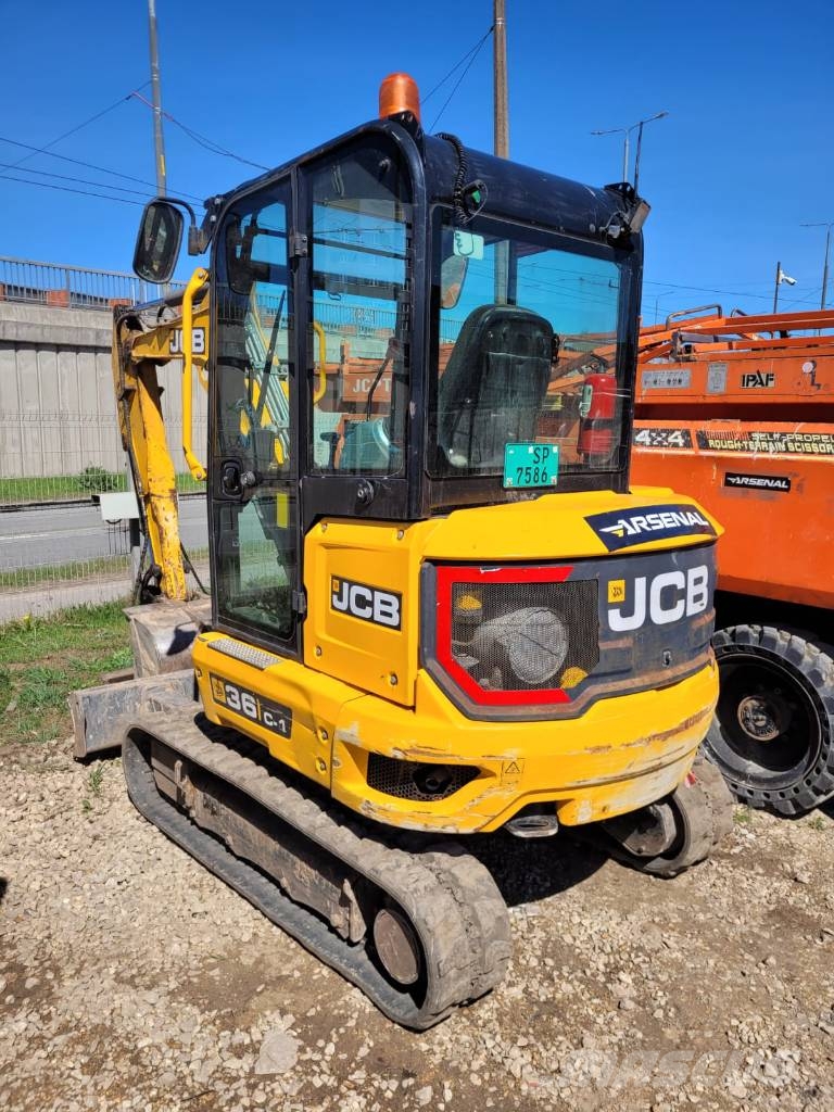 JCB 36 C-1 Mini ekskavatori < 7 t