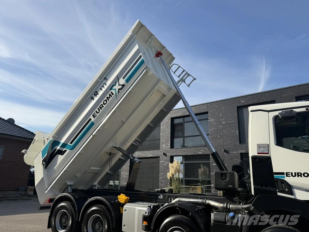 Renault K 480 Renault K480 8X4 EuromixMTP TMK 18 Kipper hy Kiper tovornjaki