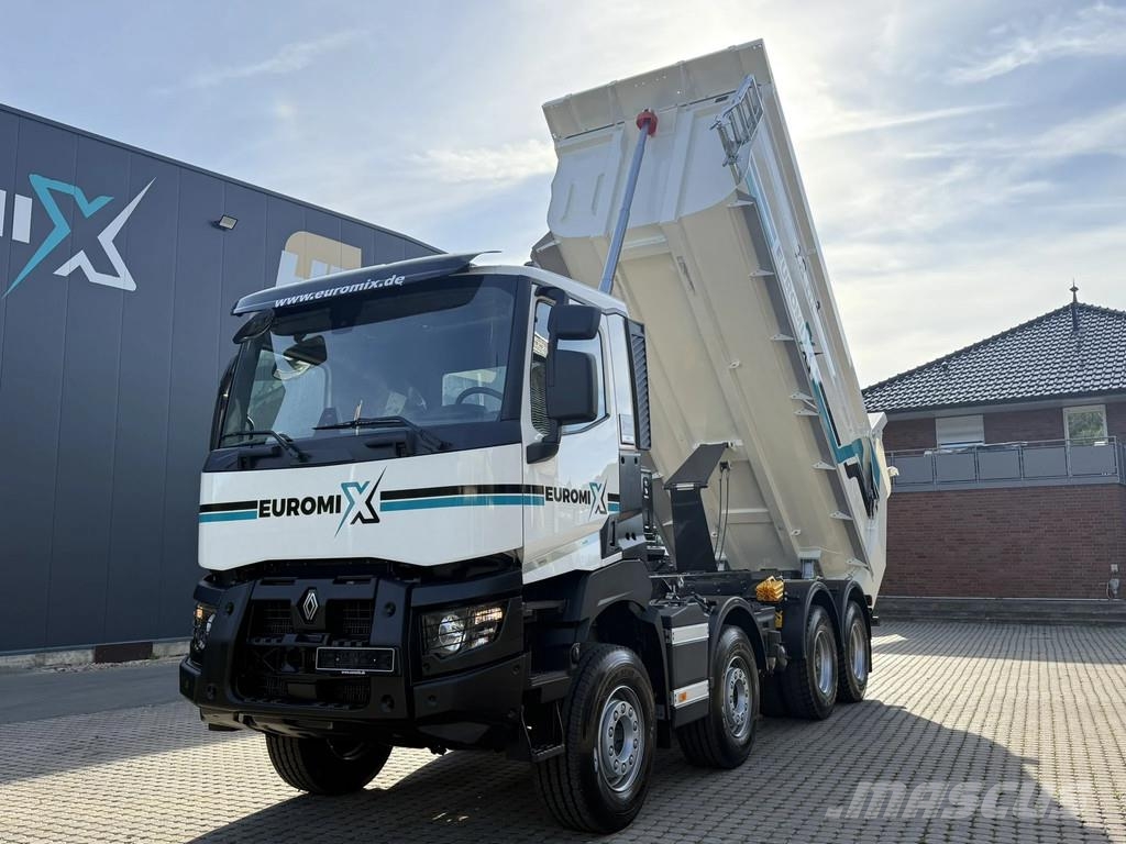 Renault K 480 Renault K480 8X4 EuromixMTP TMK 18 Kipper hy Kiper tovornjaki