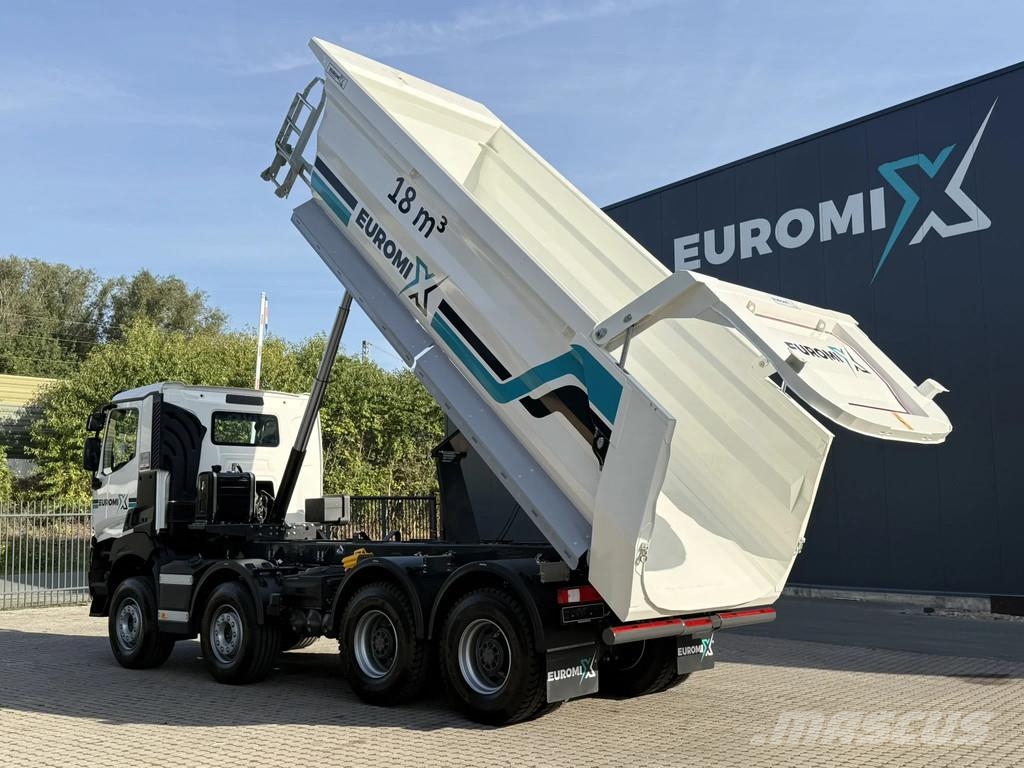 Renault K 480 Renault K480 8X4 EuromixMTP TMK 18 Kipper hy Kiper tovornjaki