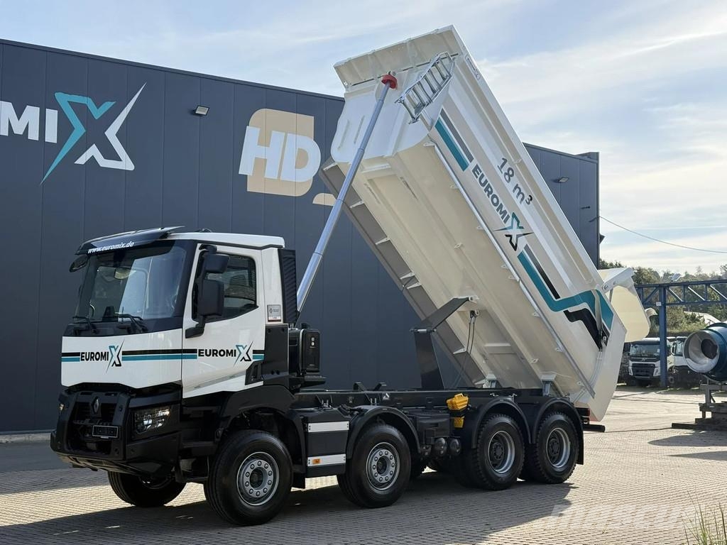 Renault K 480 Renault K480 8X4 EuromixMTP TMK 18 Kipper hy Sora- ja kippiautot