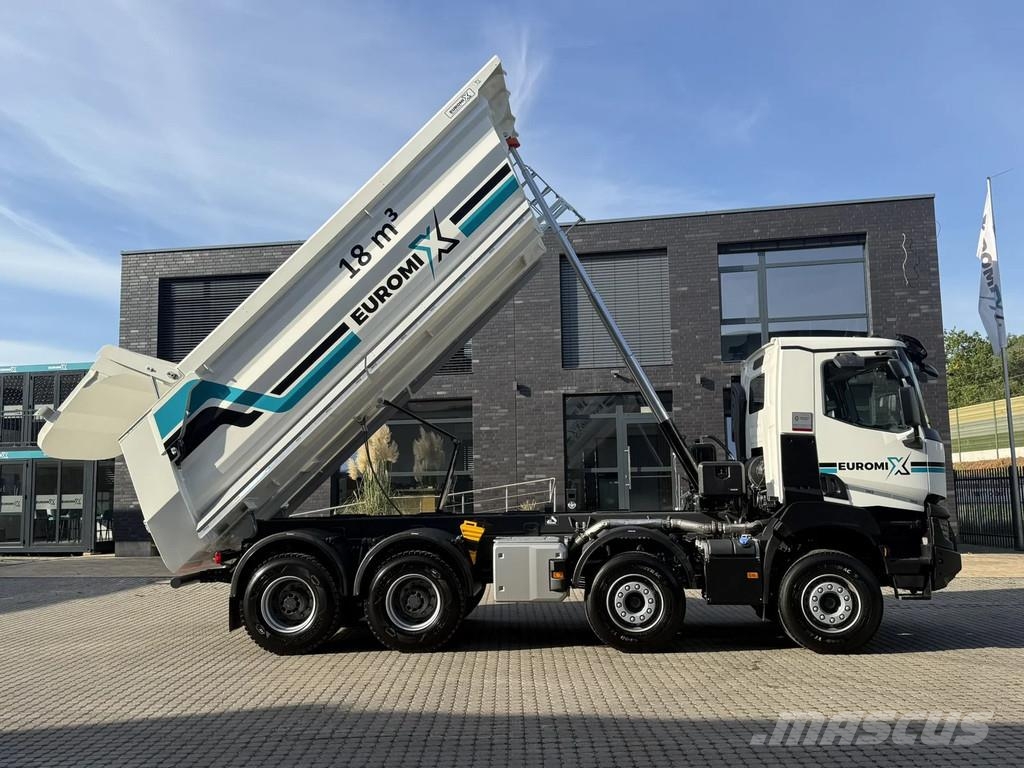 Renault K 480 Renault K480 8X4 EuromixMTP TMK 18 Kipper hy Sora- ja kippiautot