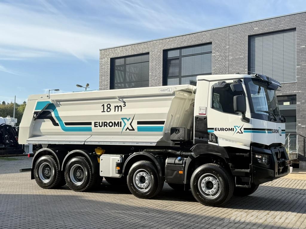 Renault K 480 Renault K480 8X4 EuromixMTP TMK 18 Kipper hy Kiper tovornjaki