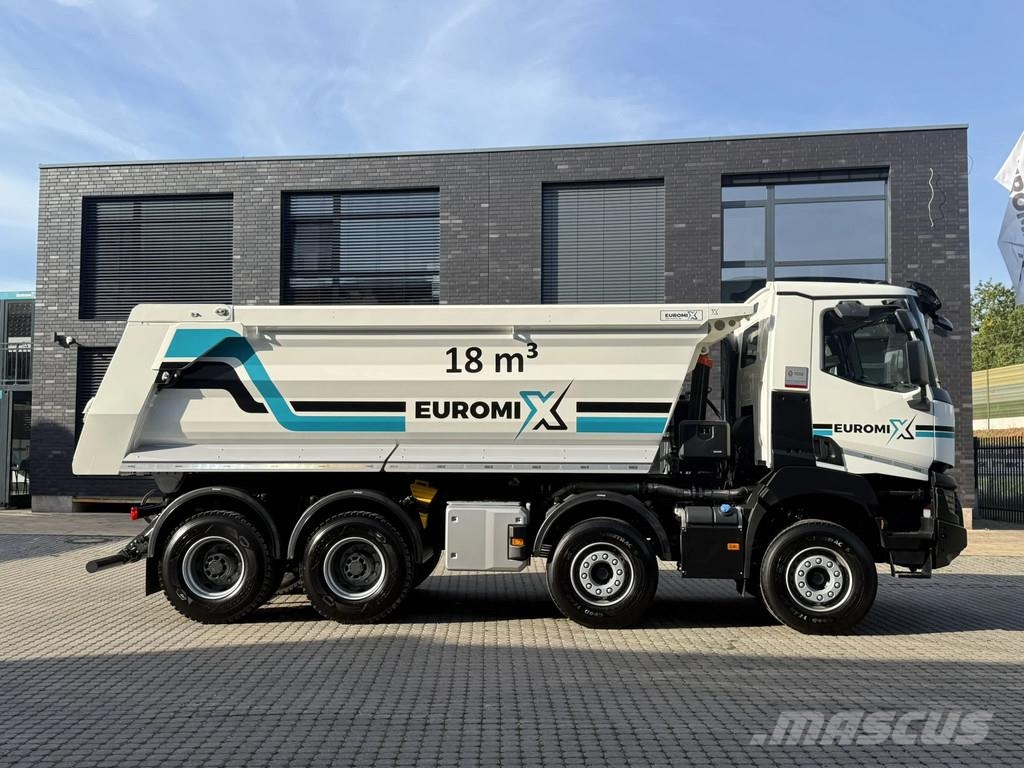 Renault K 480 Renault K480 8X4 EuromixMTP TMK 18 Kipper hy Kiper tovornjaki
