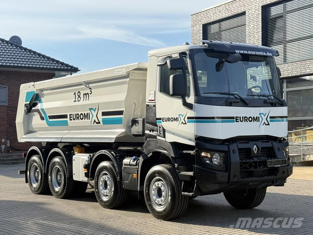 Renault K 480 Renault K480 8X4 EuromixMTP TMK 18 Kipper hy Kiper tovornjaki