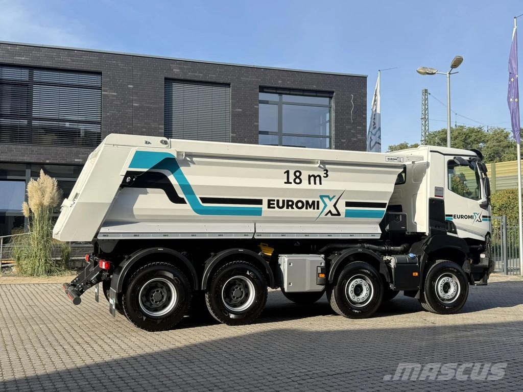 Renault K 480 Renault K480 8X4 EuromixMTP TMK 18 Kipper hy Kiper tovornjaki