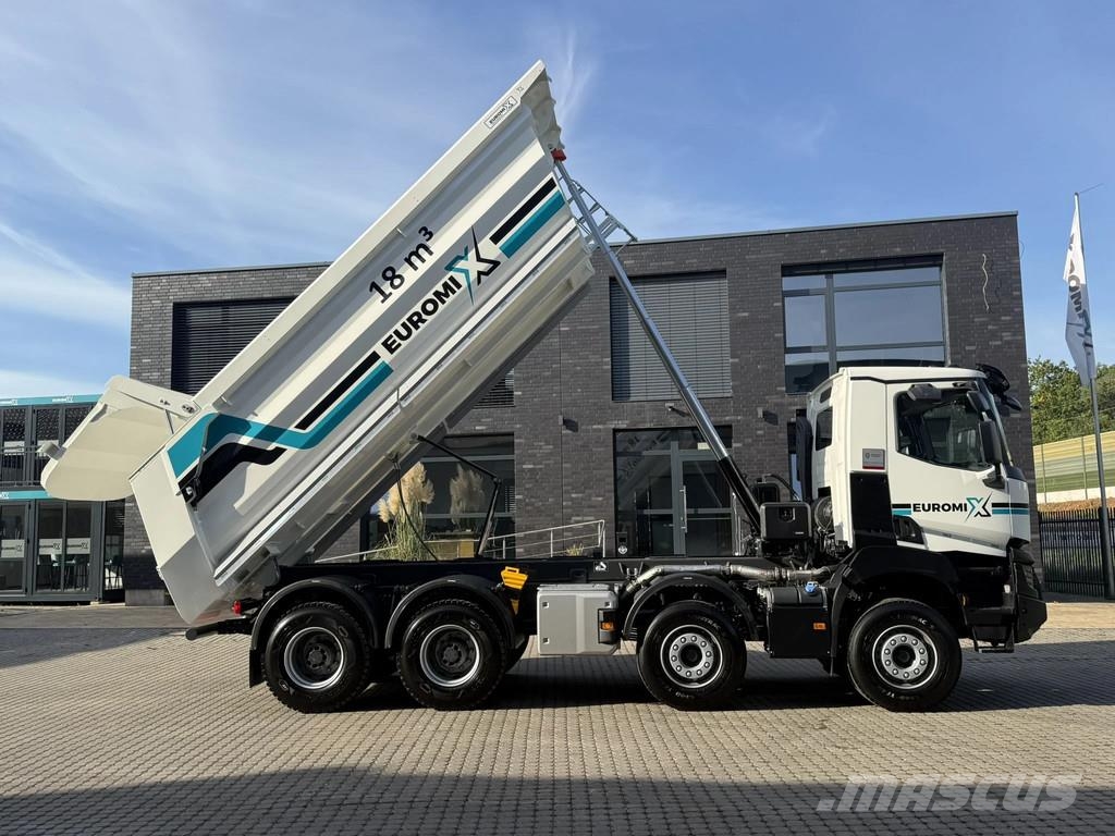 Renault K 480 Renault K480 8X4 EuromixMTP TMK 18 Kipper hy Kiper tovornjaki