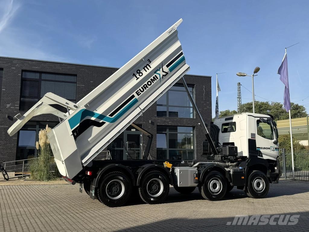 Renault K 480 Renault K480 8X4 EuromixMTP TMK 18 Kipper hy Kiper tovornjaki